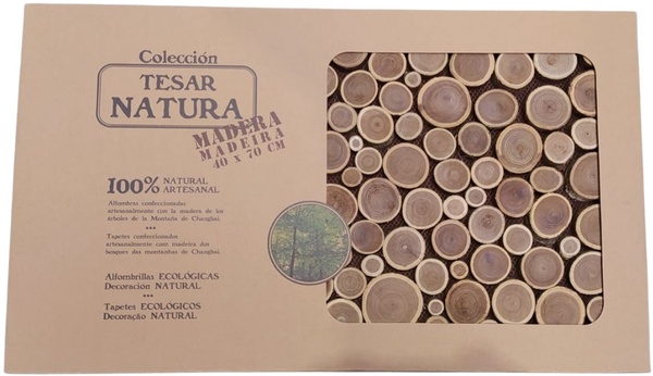 Felpudo Madera 40x70